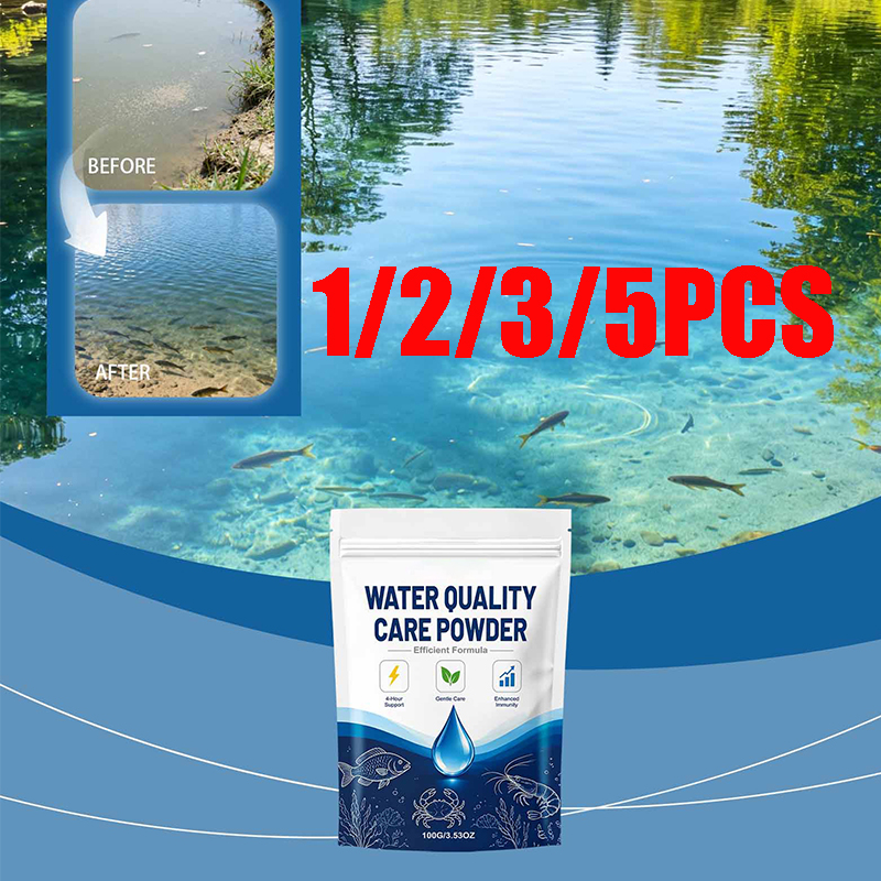 Aquarium For Planted Tank - 1/2/3/5PCS Fish Tank Water Clarifying Powder