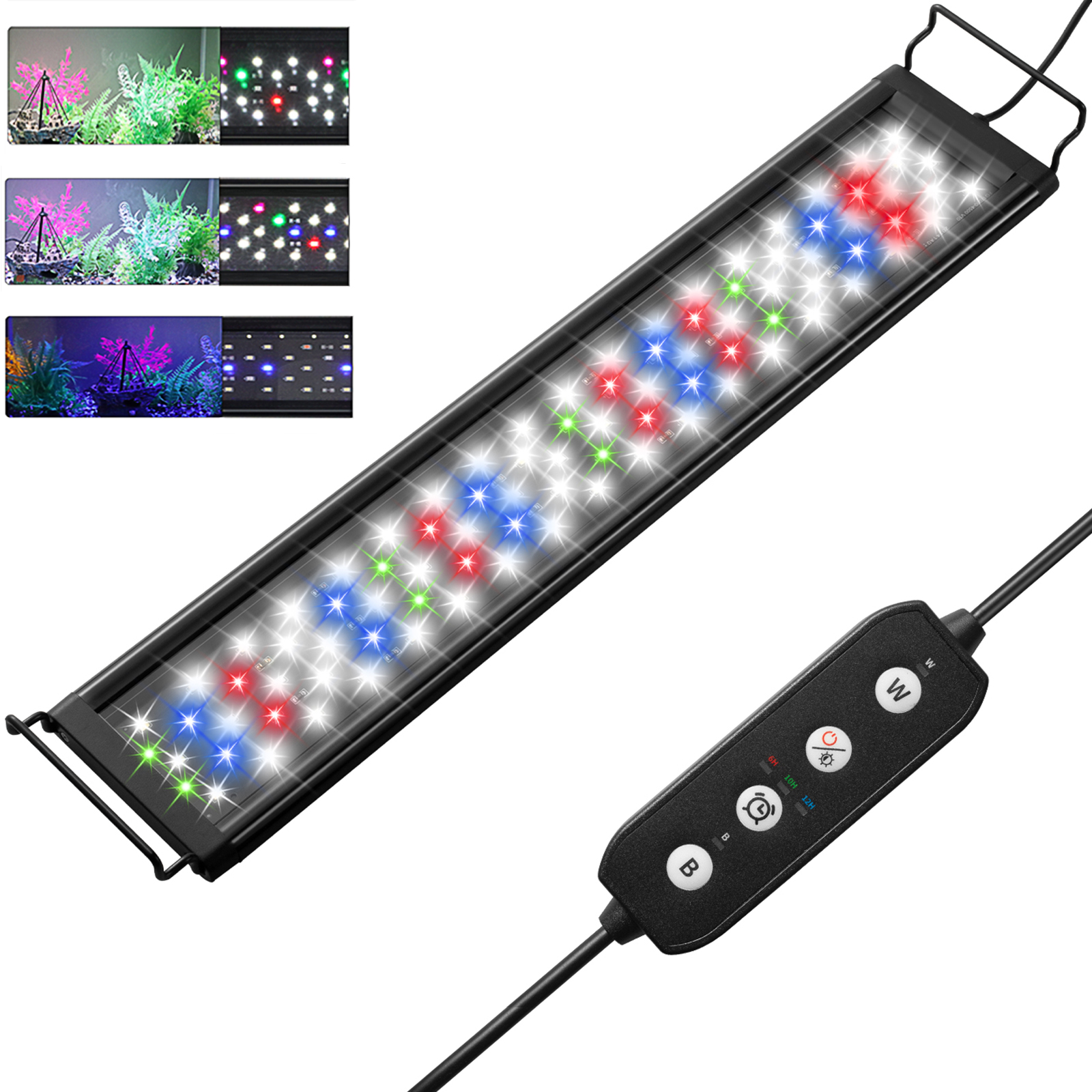 Aquarium Plant Growth Light - 30-60CM Inch Aquarium Dimmable Iighting LED