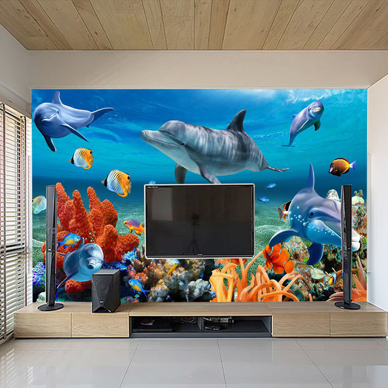 beibehang Custom 3D Mural Wall - Planted Aquarium Wallpaper recensione e prezzo