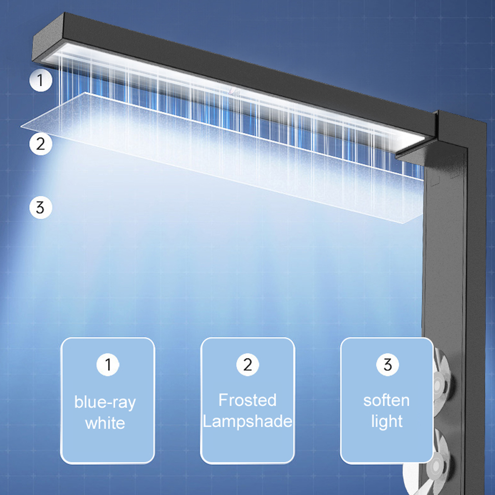 ABS Small Fish Bowl LED Light  - Aquarium Plant Display recensione e prezzo