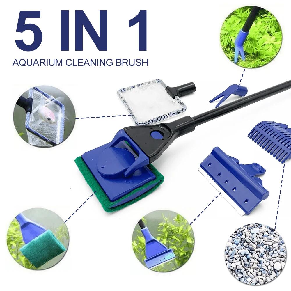 5in1 Aquarium Cleaning Tool Pl - Planted Aquarium Algae recensione e prezzo