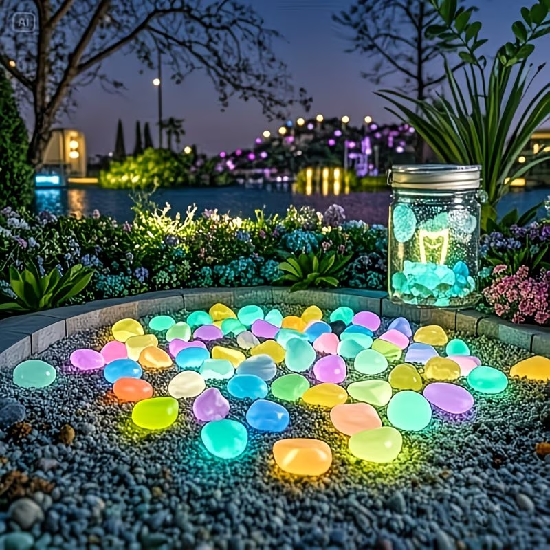 300PCS Luminous Pebble Set,0.9 - Aquarium For Planted Tank recensione e prezzo