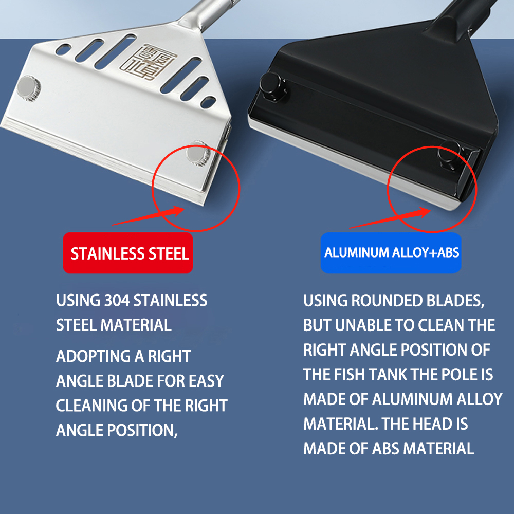 Aquarium Stainless Steel Fish  - Planted Aquarium Algae recensione e prezzo