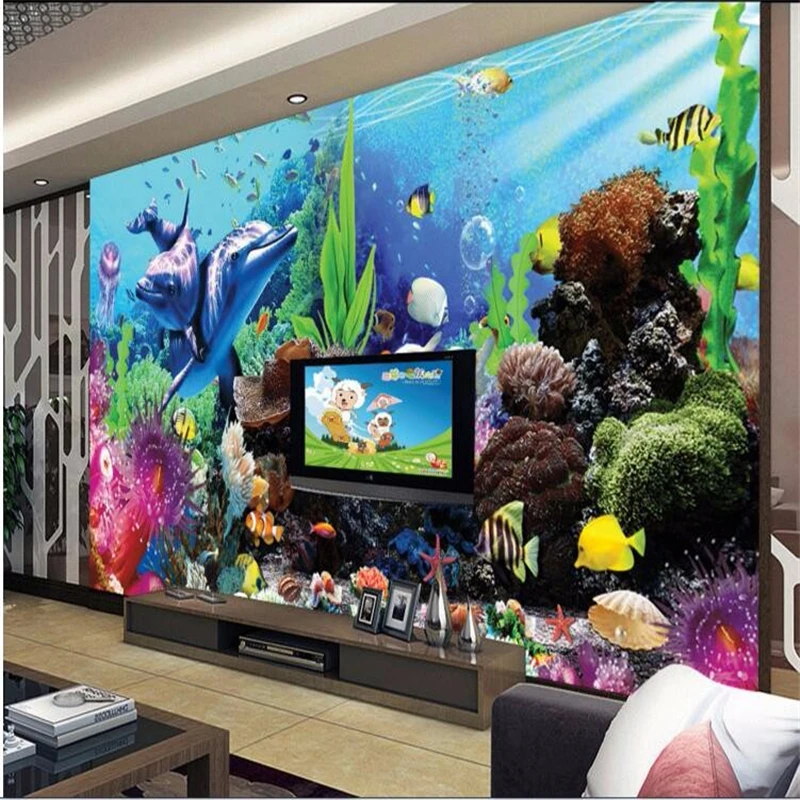 beibehang custom tereo tropica - Planted Aquarium Wallpaper recensione e prezzo