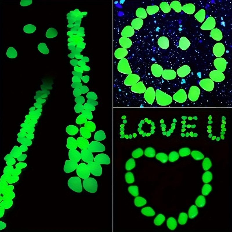 Glowing pebbles100-500pcsLumin - Aquarium Plant Display recensione e prezzo