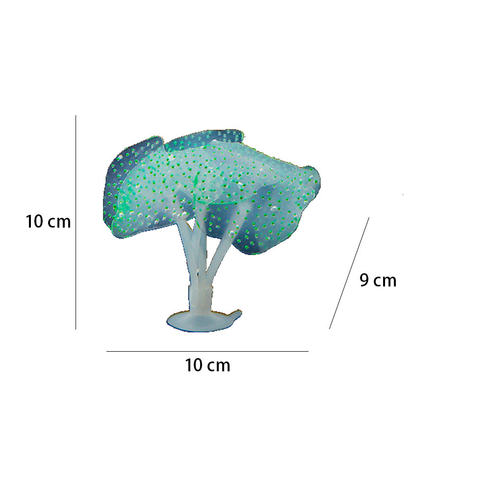 1Pcs Luminous Anemone Artifici - Aquarium For Planted Tank recensione e prezzo
