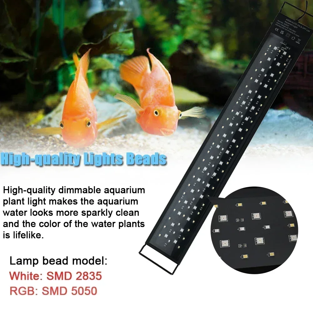 IP68 Waterproof Aquarium LED L - Aquarium Plant Growth Light recensione e prezzo