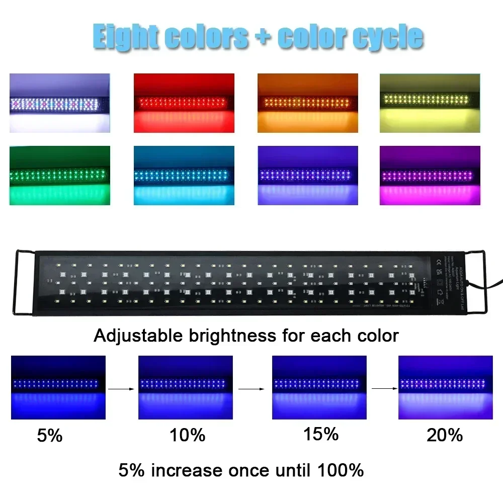 IP68 Waterproof Aquarium LED L - Aquarium Plant Growth Light recensione e prezzo