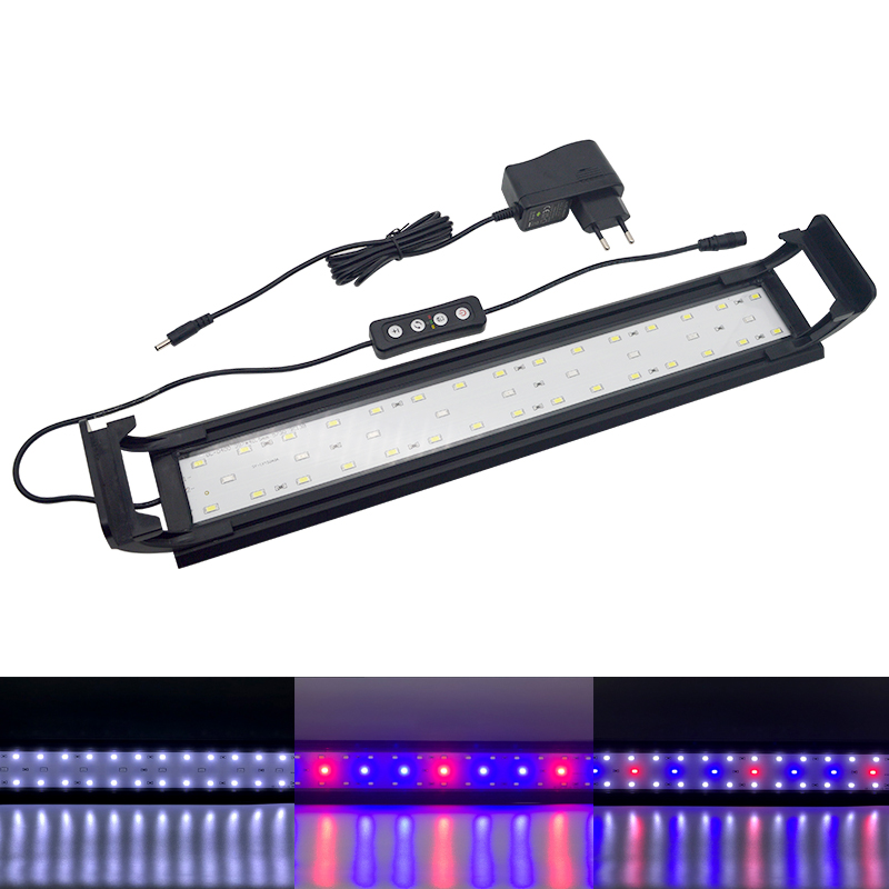 Aquarium LED Light for 16-64CM - Aquarium Plant Growth Light recensione e prezzo