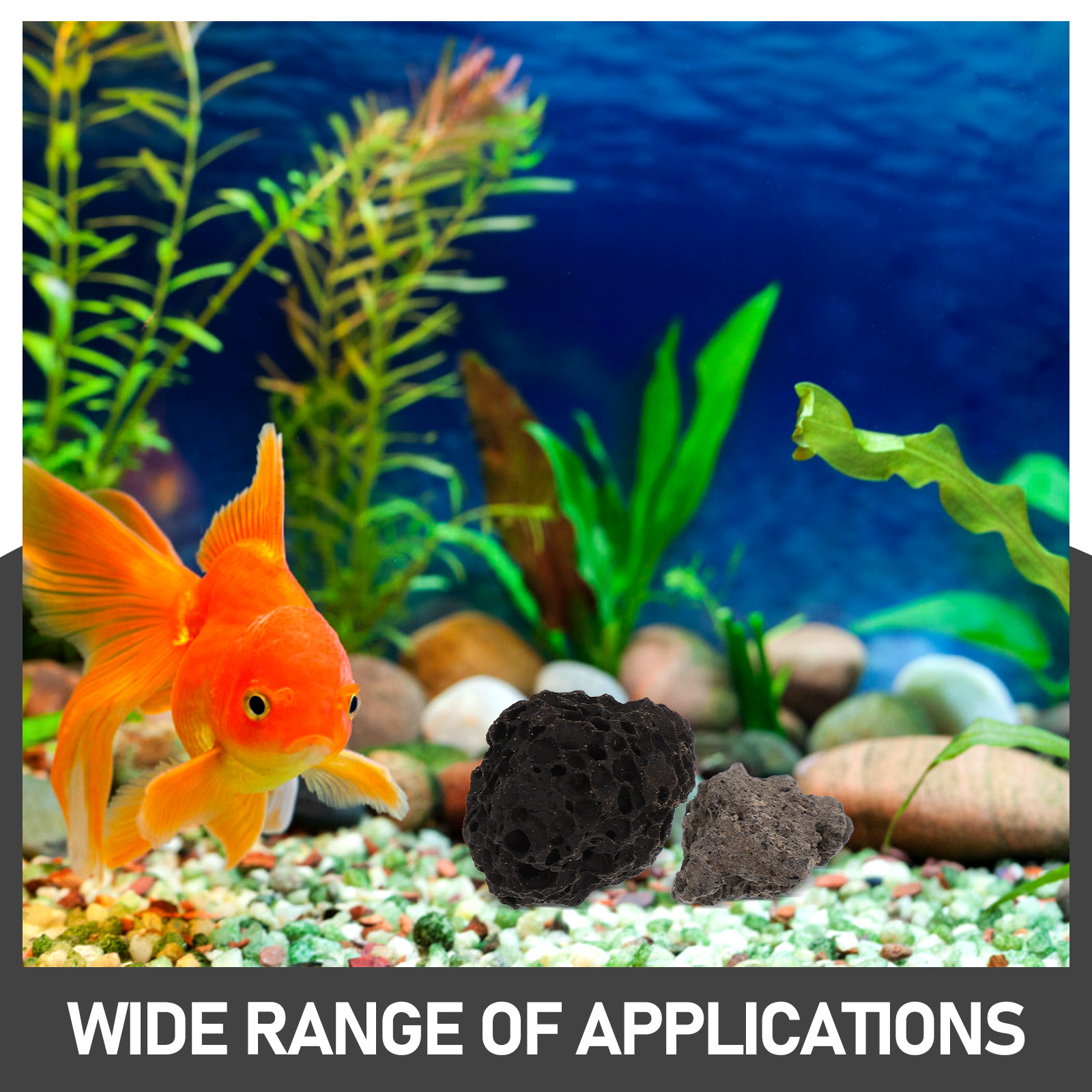 Volcanic Rock Ornaments Natura - Aquarium Plant In Pot recensione e prezzo