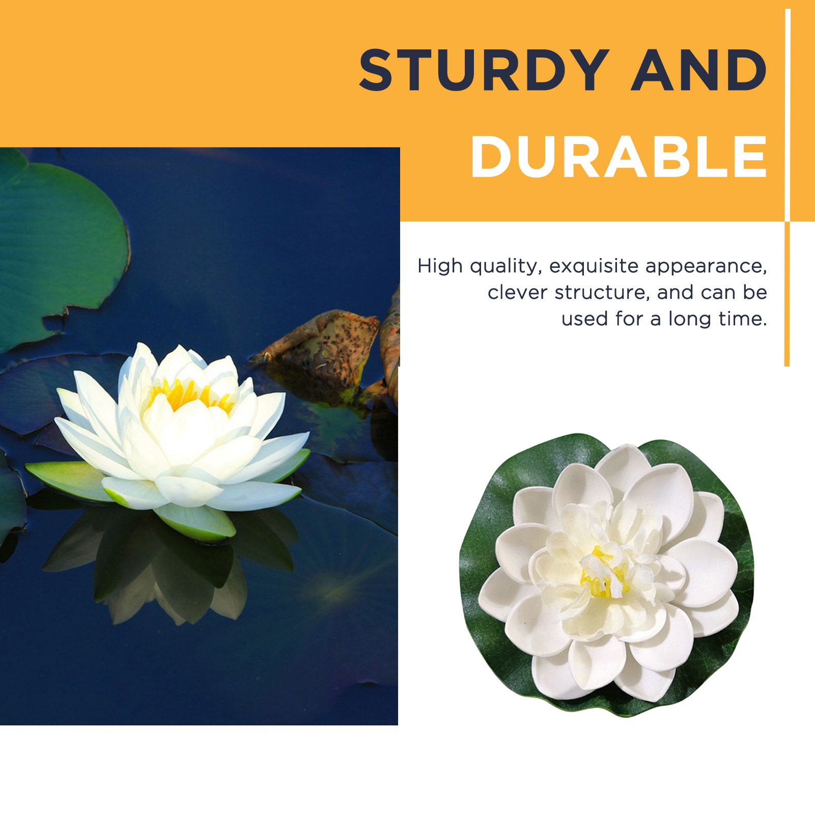 5pcs/set 10cm Artificial Lotus - Aquarium Plant Display recensione e prezzo