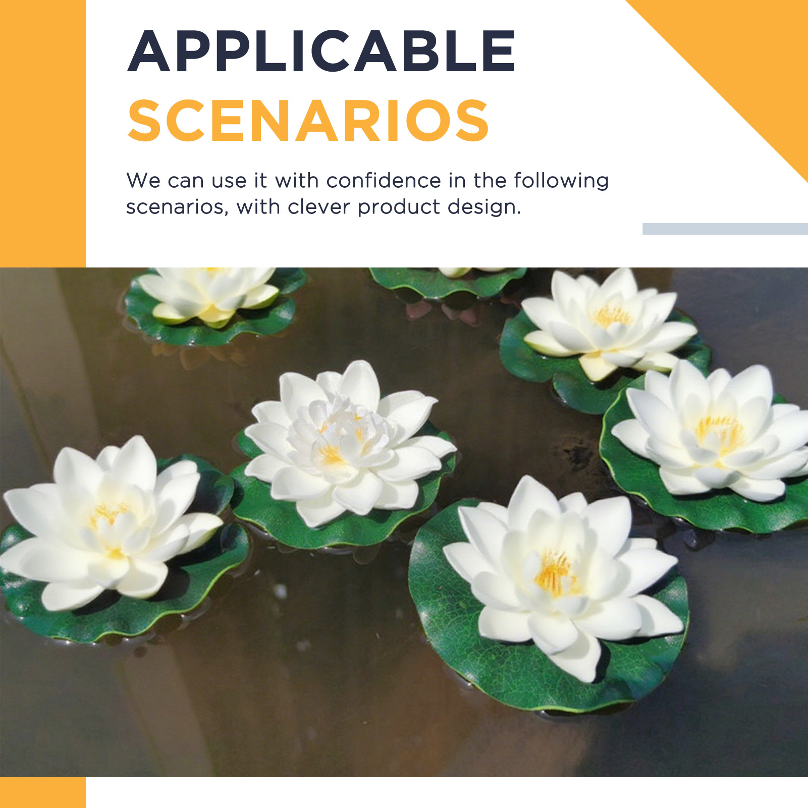 5pcs/set 10cm Artificial Lotus - Aquarium Plant Display recensione e prezzo