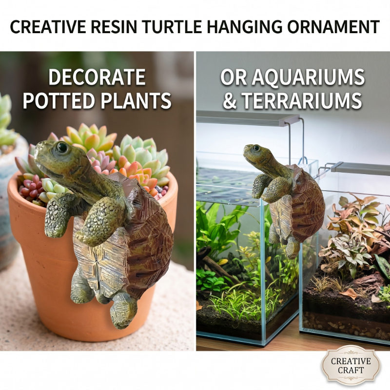 Fishing Turtle Hanging Turtle  - Aquarium Plant Display recensione e prezzo