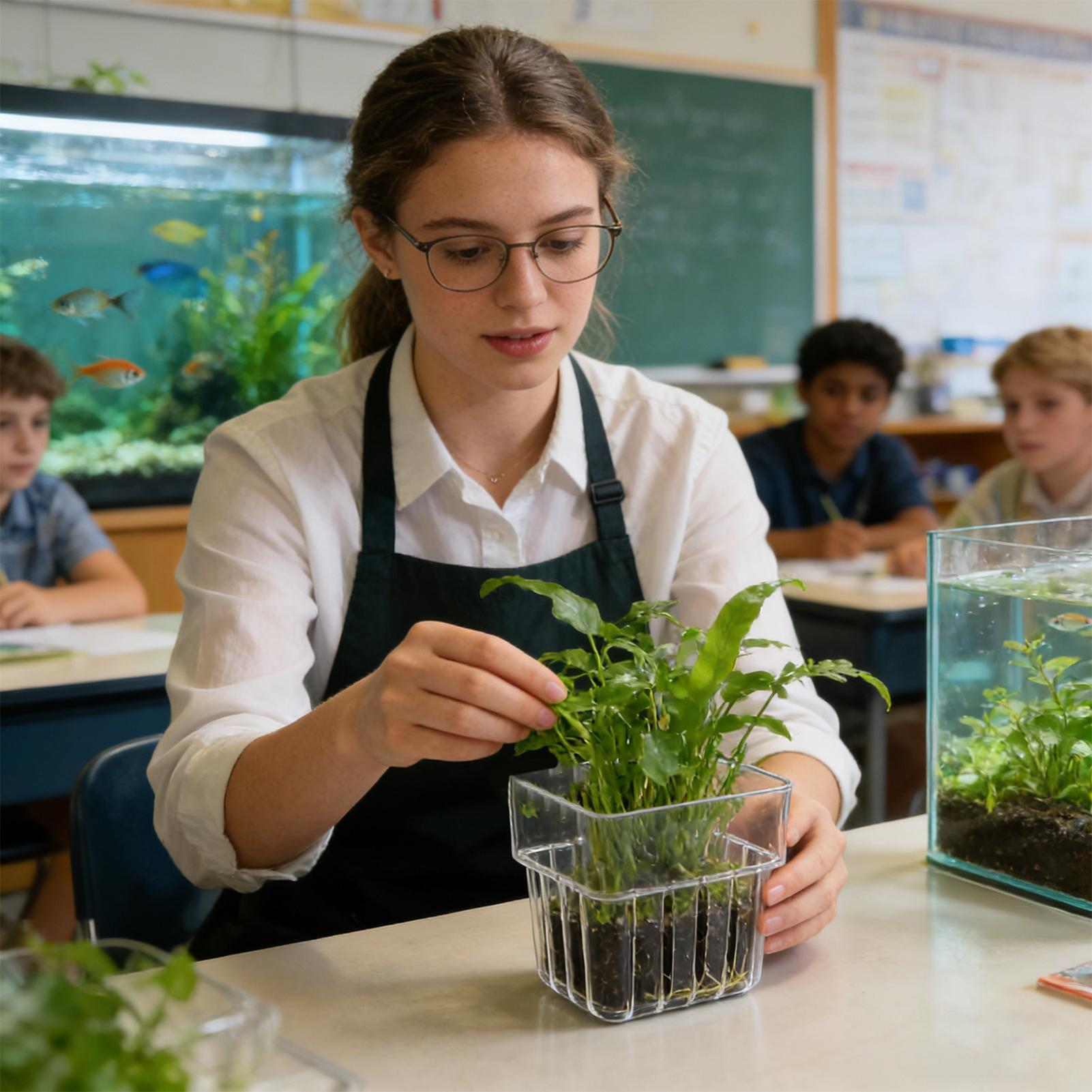 Transparent Hangable Aquarium  - Aquarium Plant Display recensione e prezzo