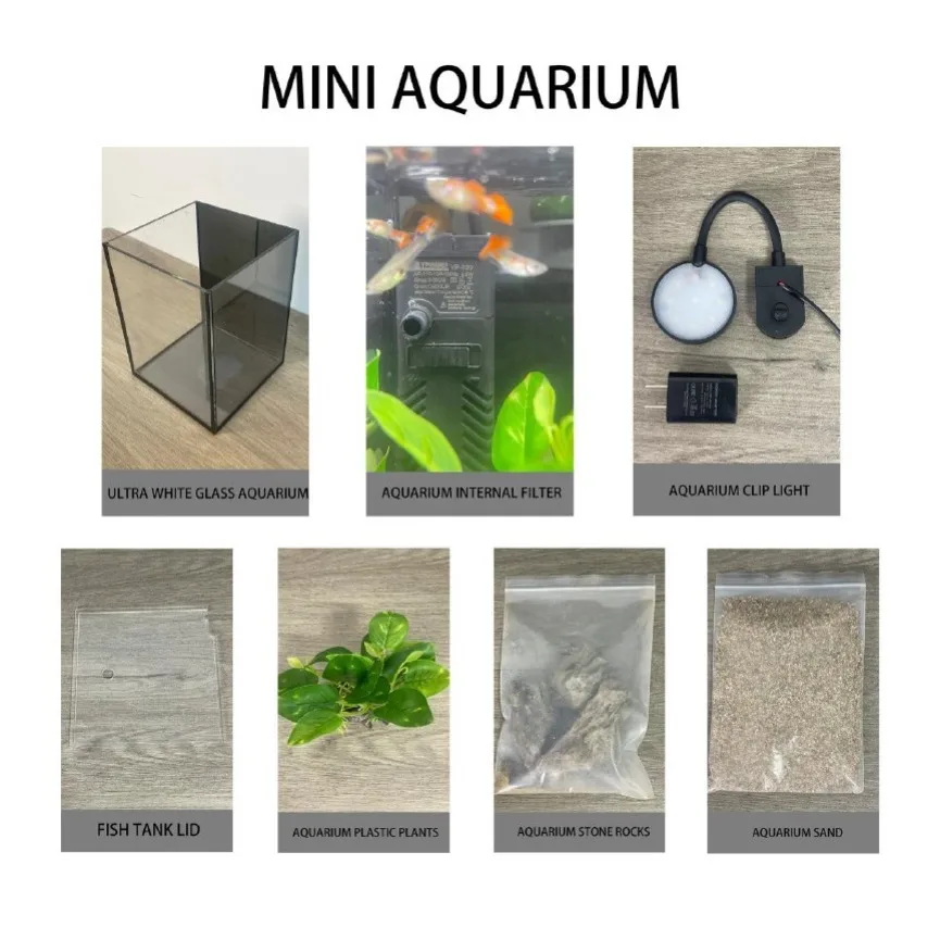 KEEHOME Mini Aquarium Set Fish - Planted Aquarium Without Fish recensione e prezzo