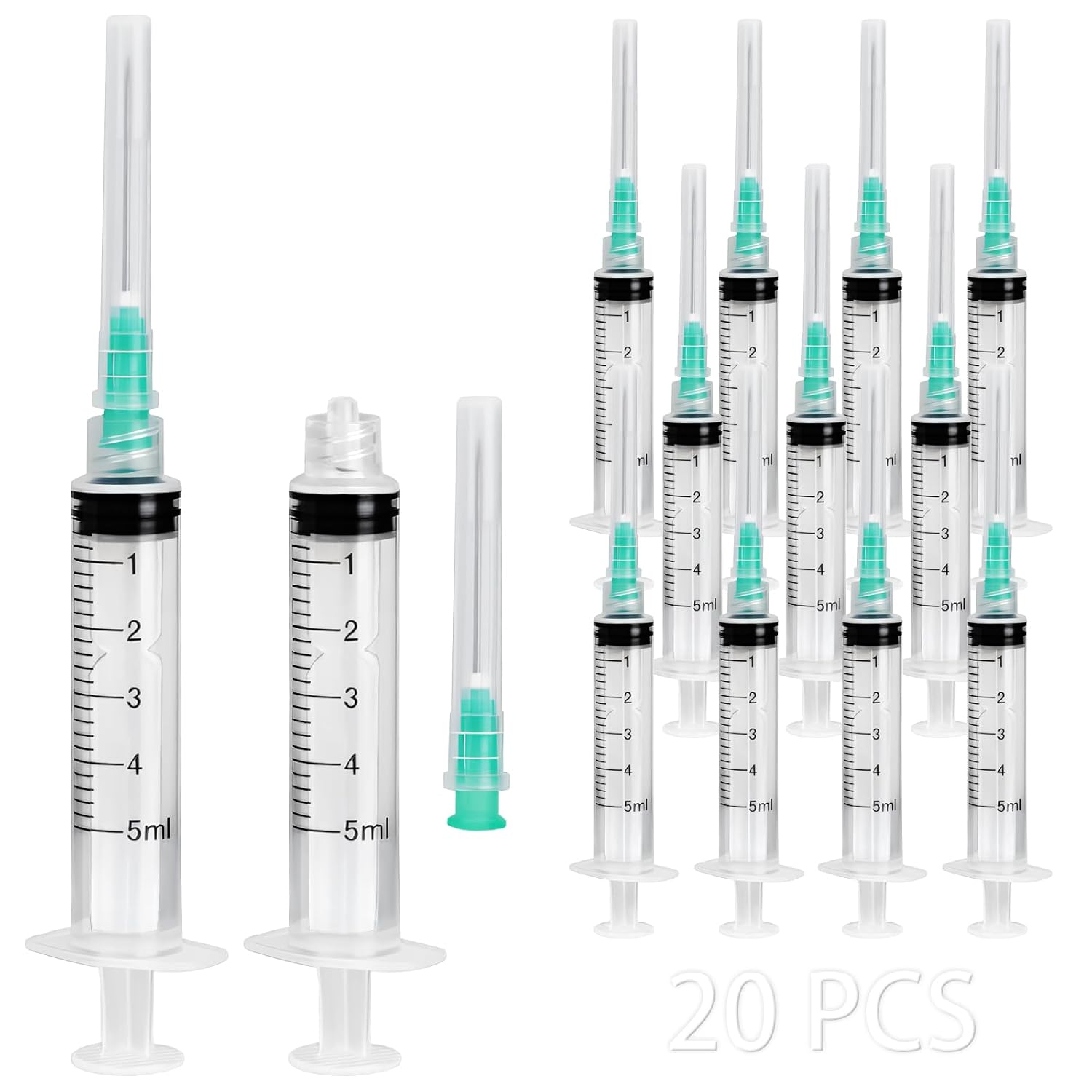 50 Pieces of 5ml Luer-Lock Syr - Aquarium Planted Aquarium recensione e prezzo