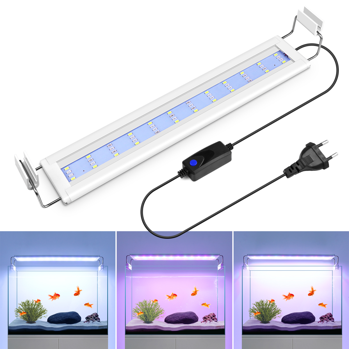 Super Slim LED Aquarium Light  - Aquarium Plant Growth Light recensione e prezzo
