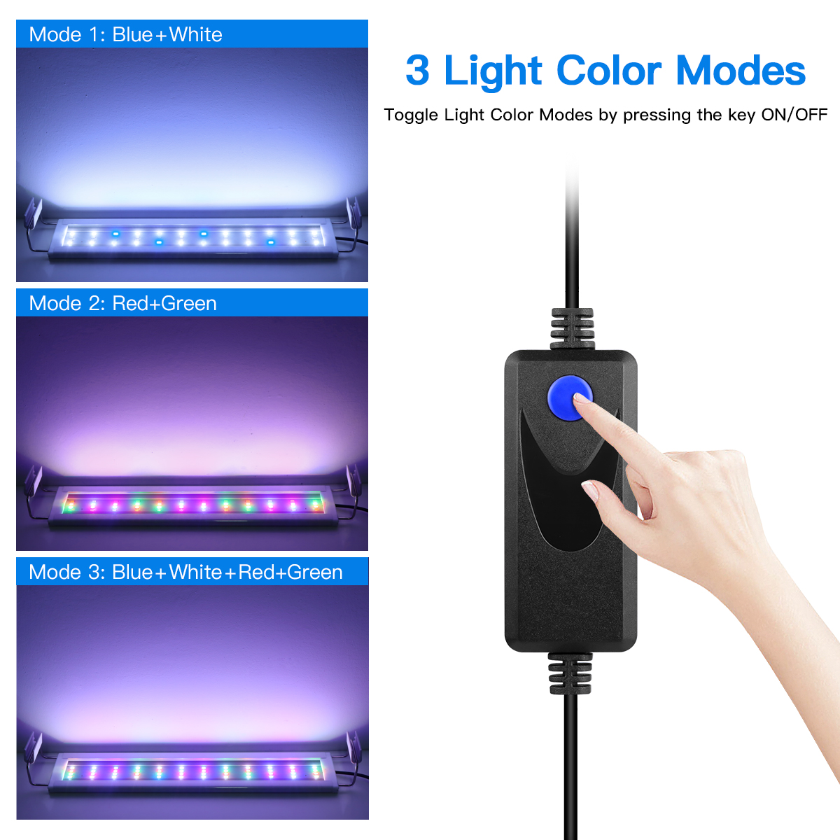 Super Slim LED Aquarium Light  - Aquarium Plant Growth Light recensione e prezzo