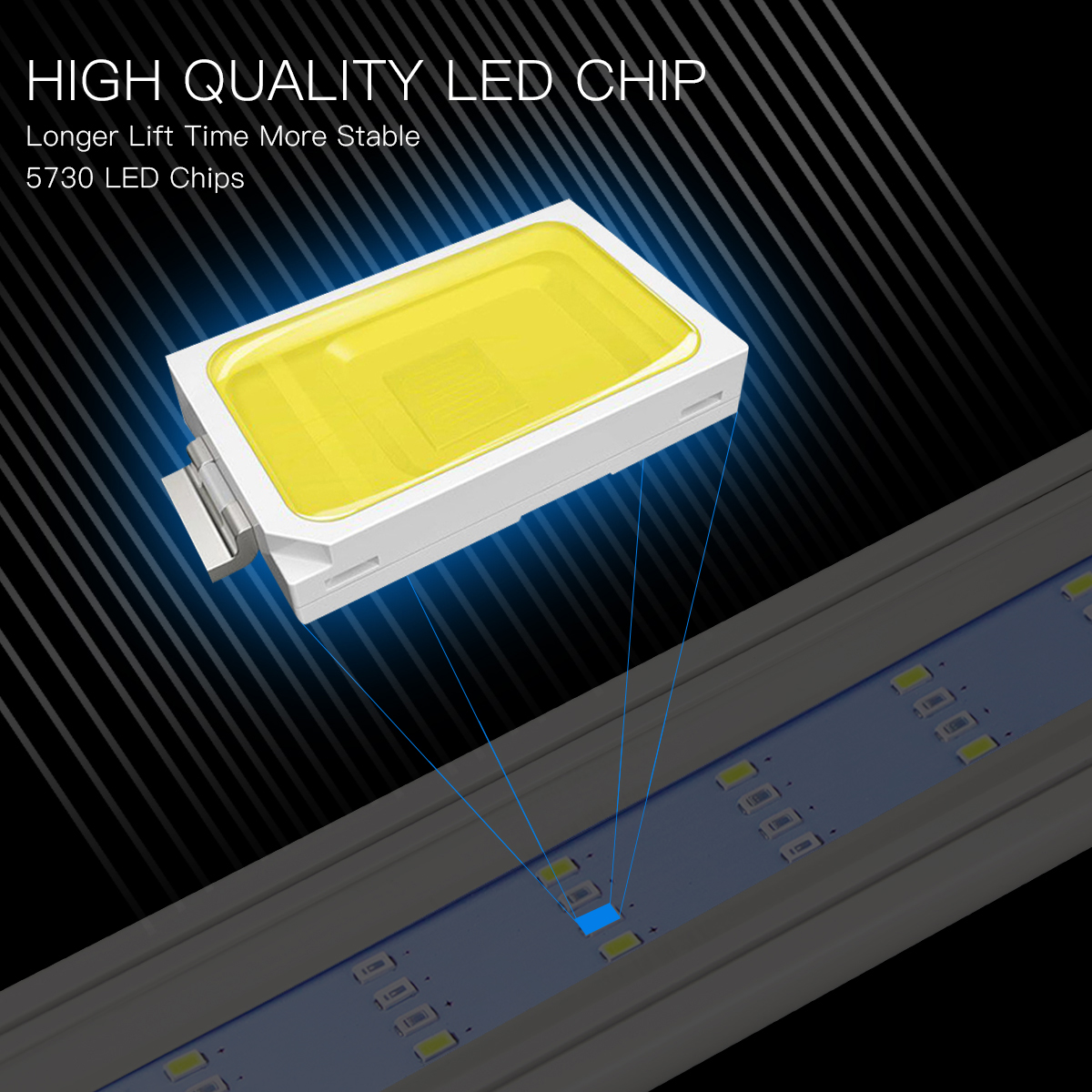 Super Slim LED Aquarium Light  - Aquarium Plant Growth Light recensione e prezzo