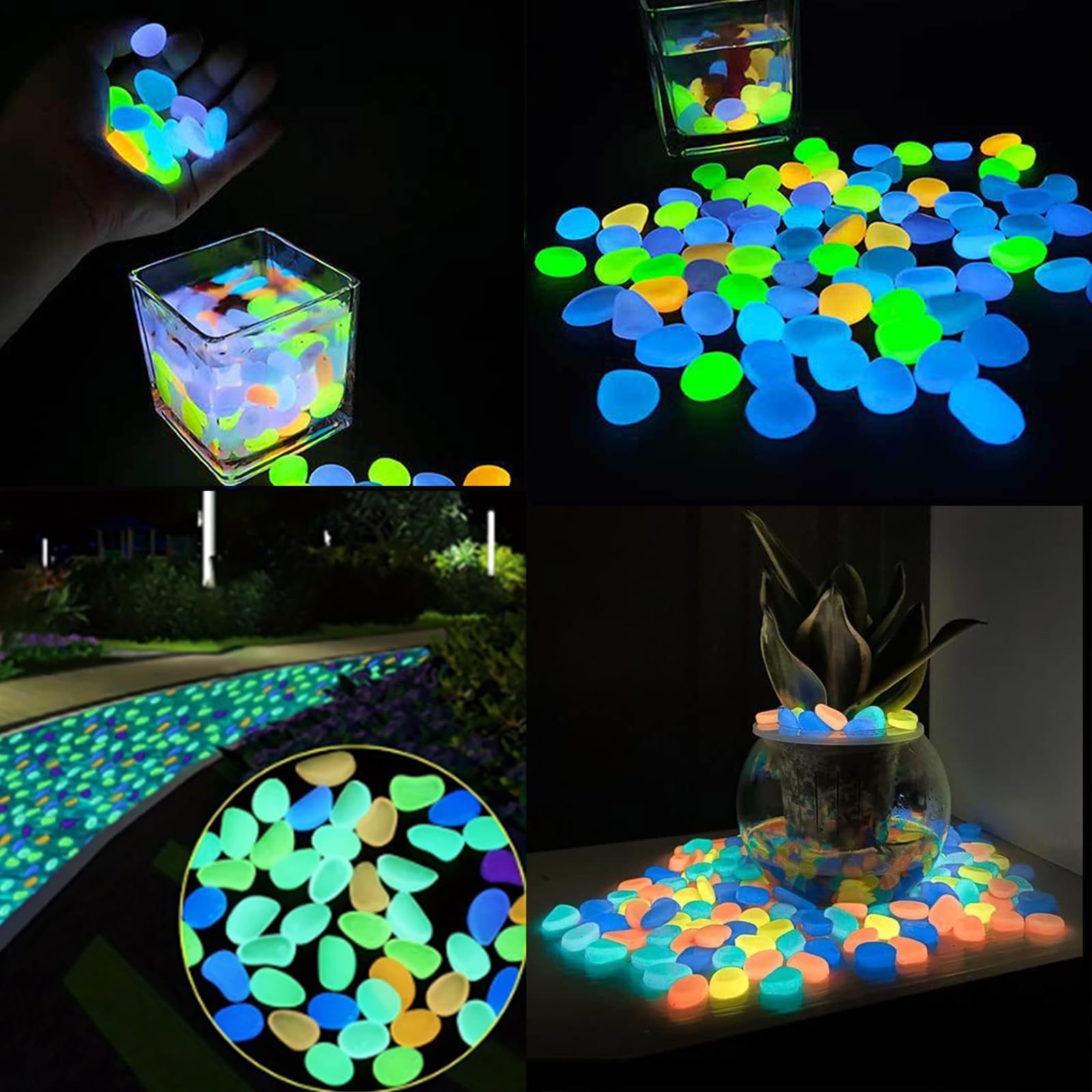 Aquarium Decor Glow In The Dar - Aquarium Plant In Pot recensione e prezzo