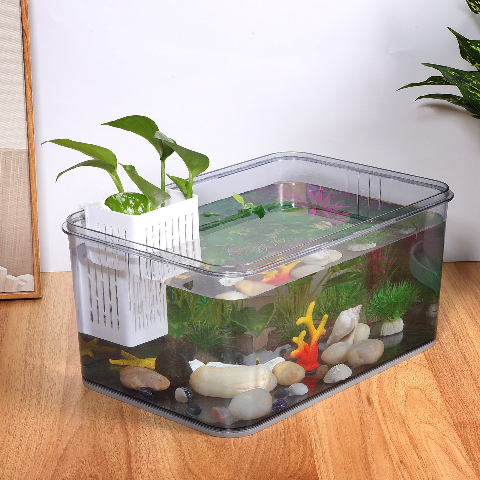 2pcs Aquarium Plant Baskets Pl - Aquarium Plant In Pot recensione e prezzo