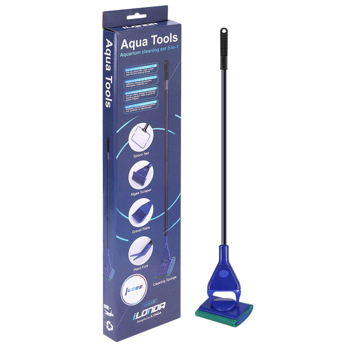Aquarium Fish Tank Cleaning Ki - Planted Aquarium Algae recensione e prezzo