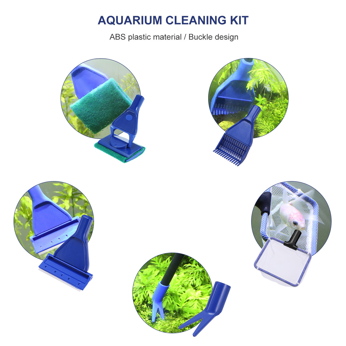 Aquarium Fish Tank Cleaning Ki - Planted Aquarium Algae recensione e prezzo